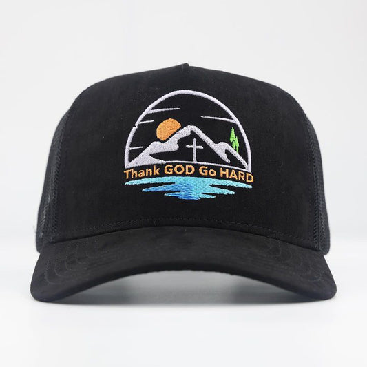 Thank GOD, Go HARD Trucker Cap - *Limited Supply*